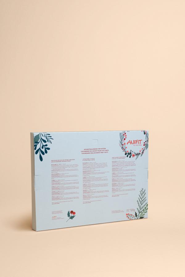 Rückseite Adventskalender für Katzen